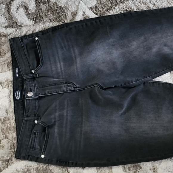 Missy Size 14 Scoop Crop Straight Stretch Jeans - Picture 2 of 6